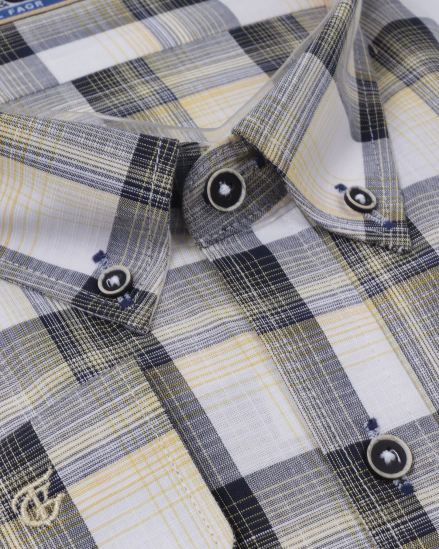 قميص كم مقاس كبير قطن