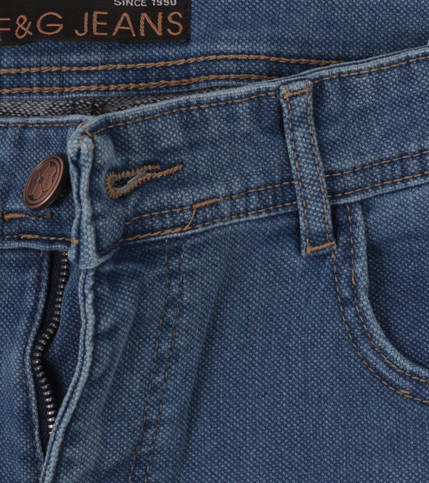 بنطلون جينز سوسته كلاسيك