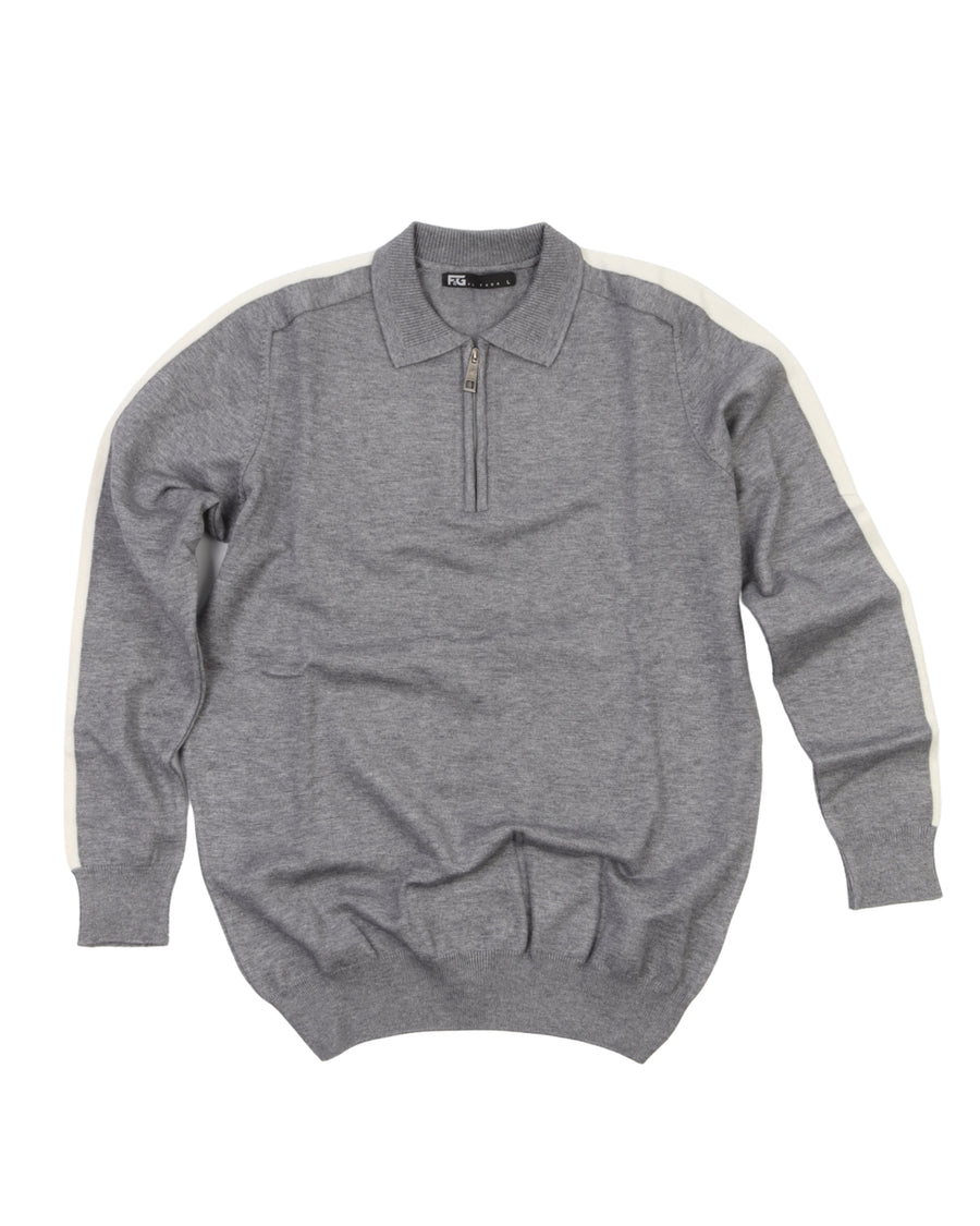 Silver Polo Neck Trico