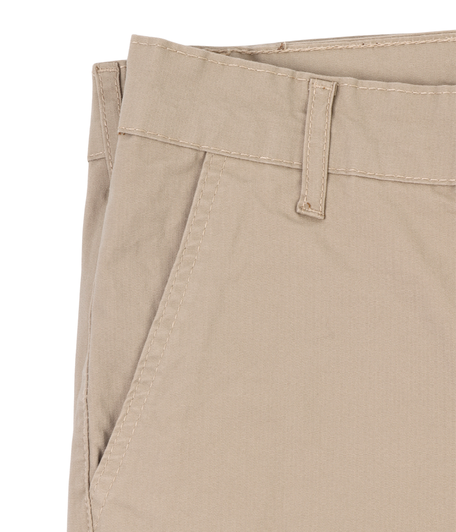 white Beige Gabardine Pants for him