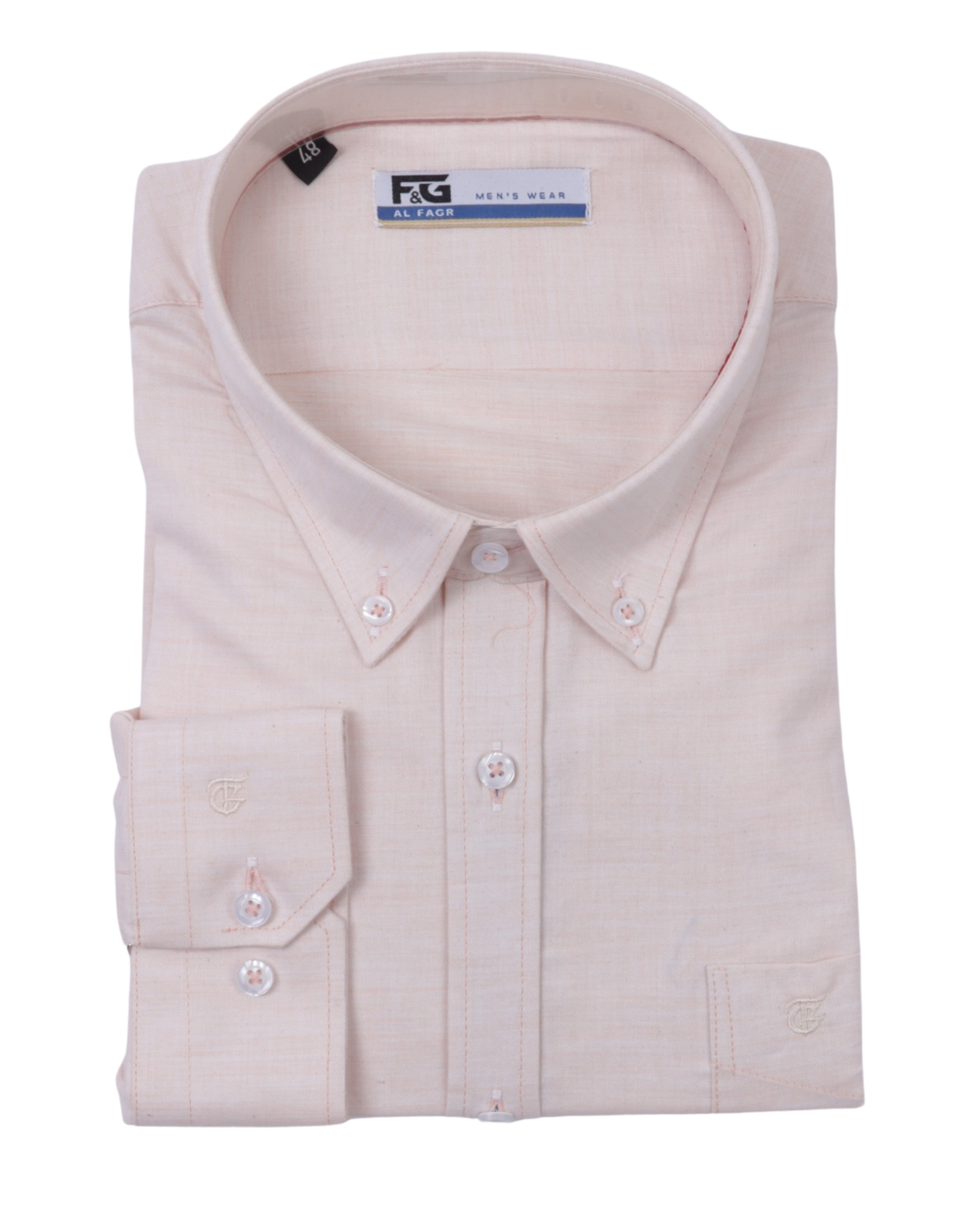 قميص كم مقاس كبير قطن