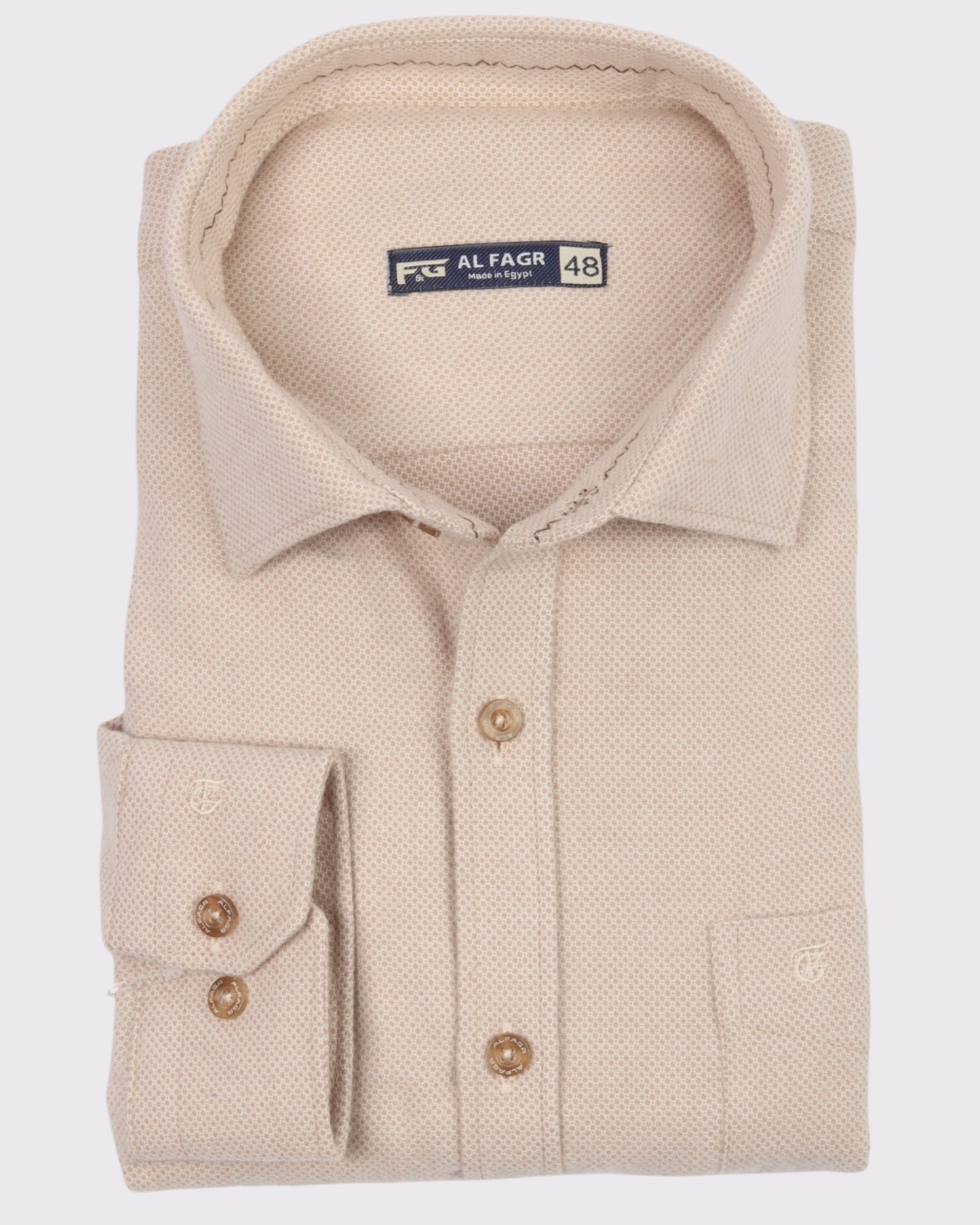 قميص صوف مقاس خاص