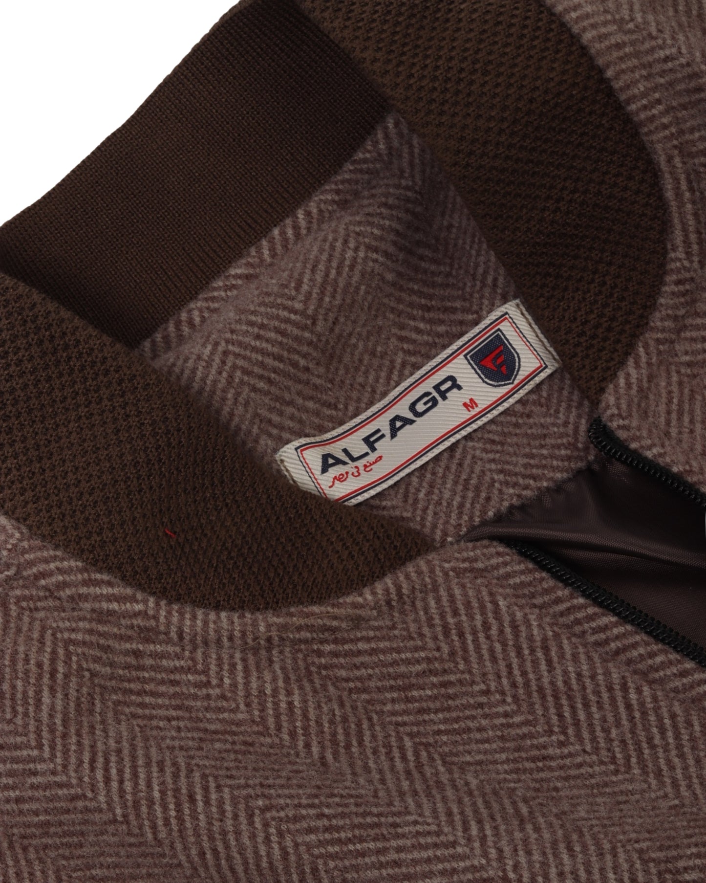 Brown Wool Felt Jacket (جوخ)