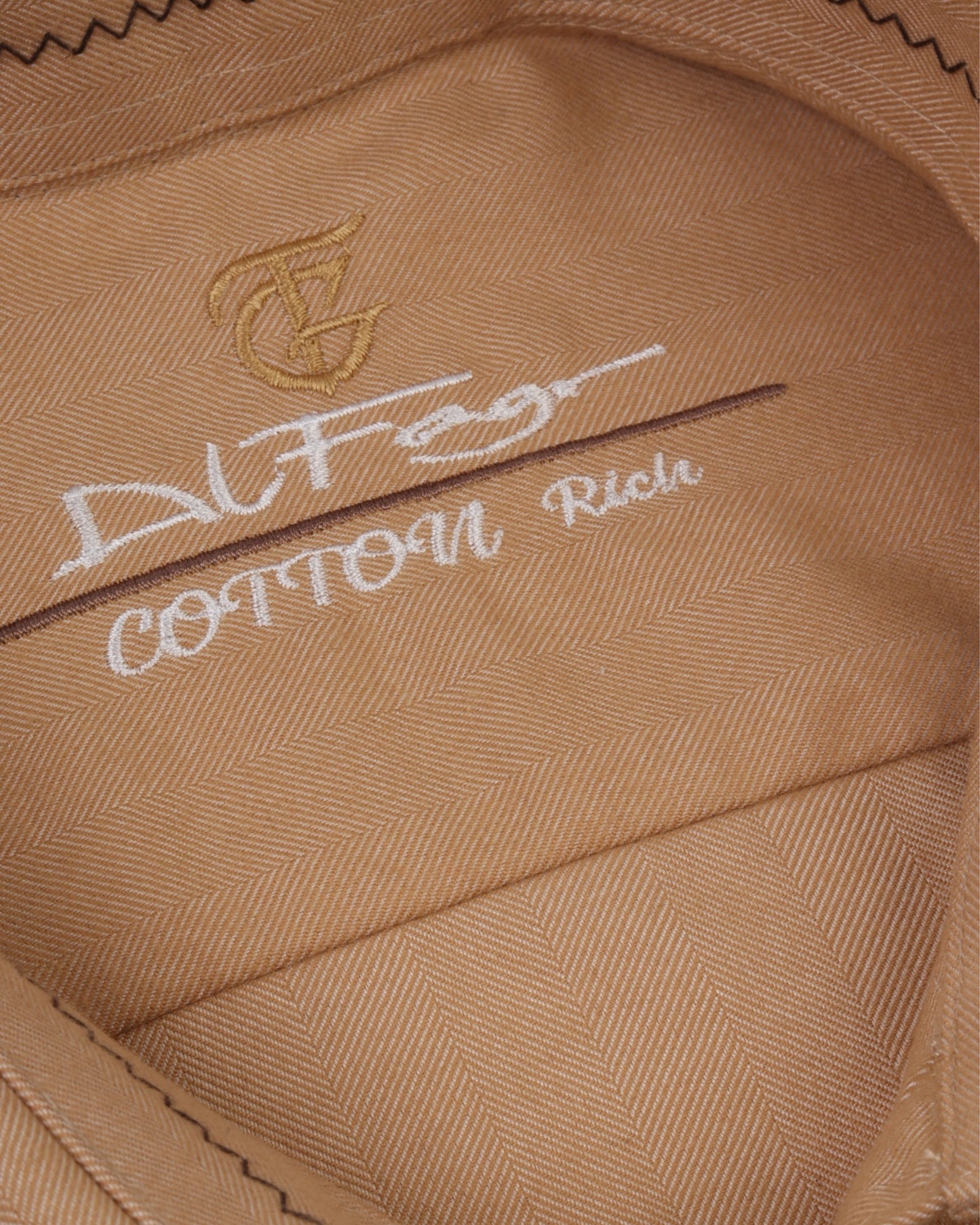 Beige Wool Shirt - Big Size