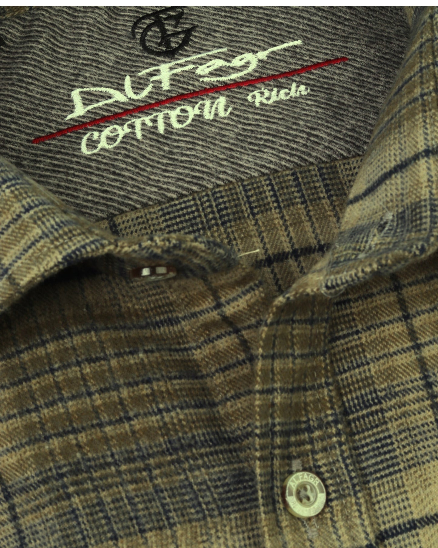 Olive Brown Wool Shirt