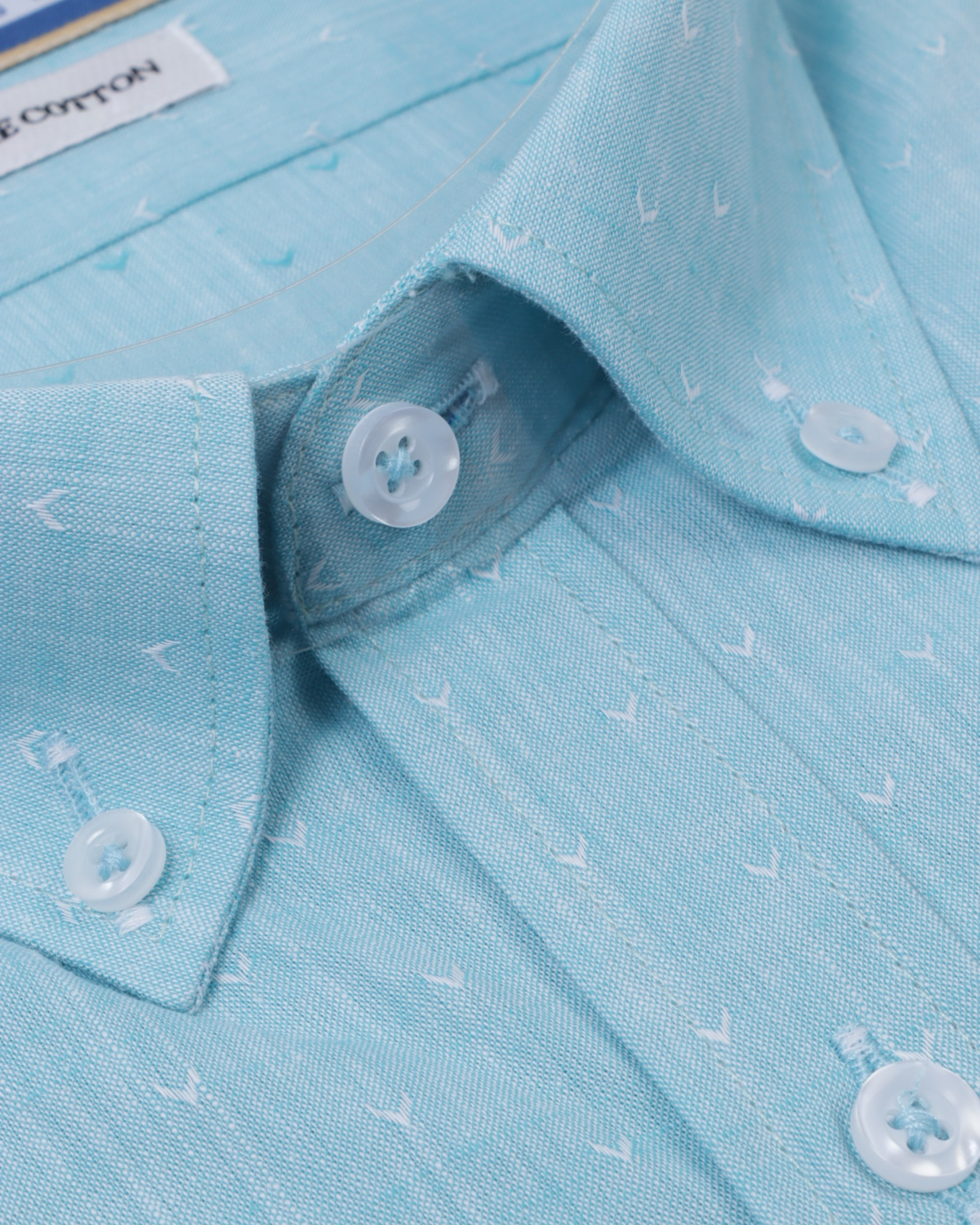 قميص نص كم مقاس كبير قطن