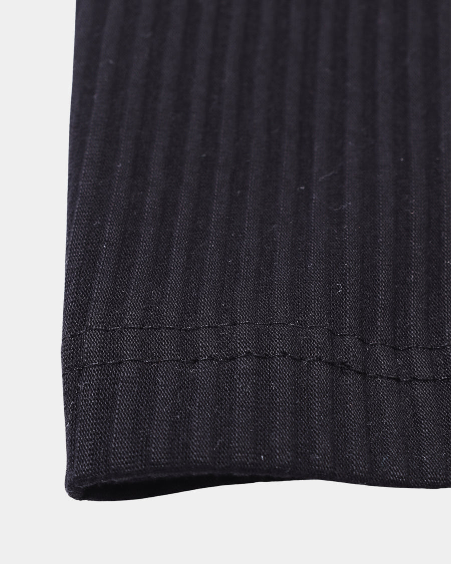 Round Ribbed T-Shirt