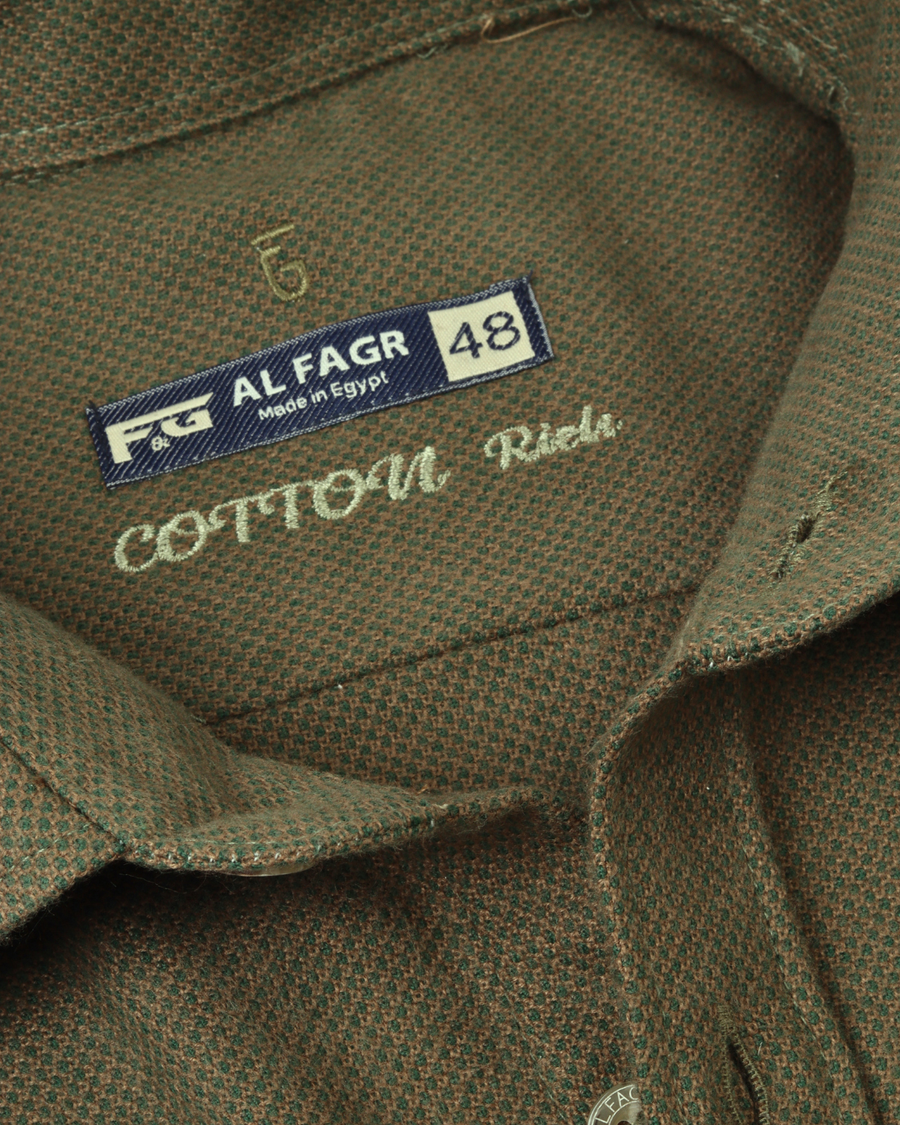 wool shirt cotton - BigSize