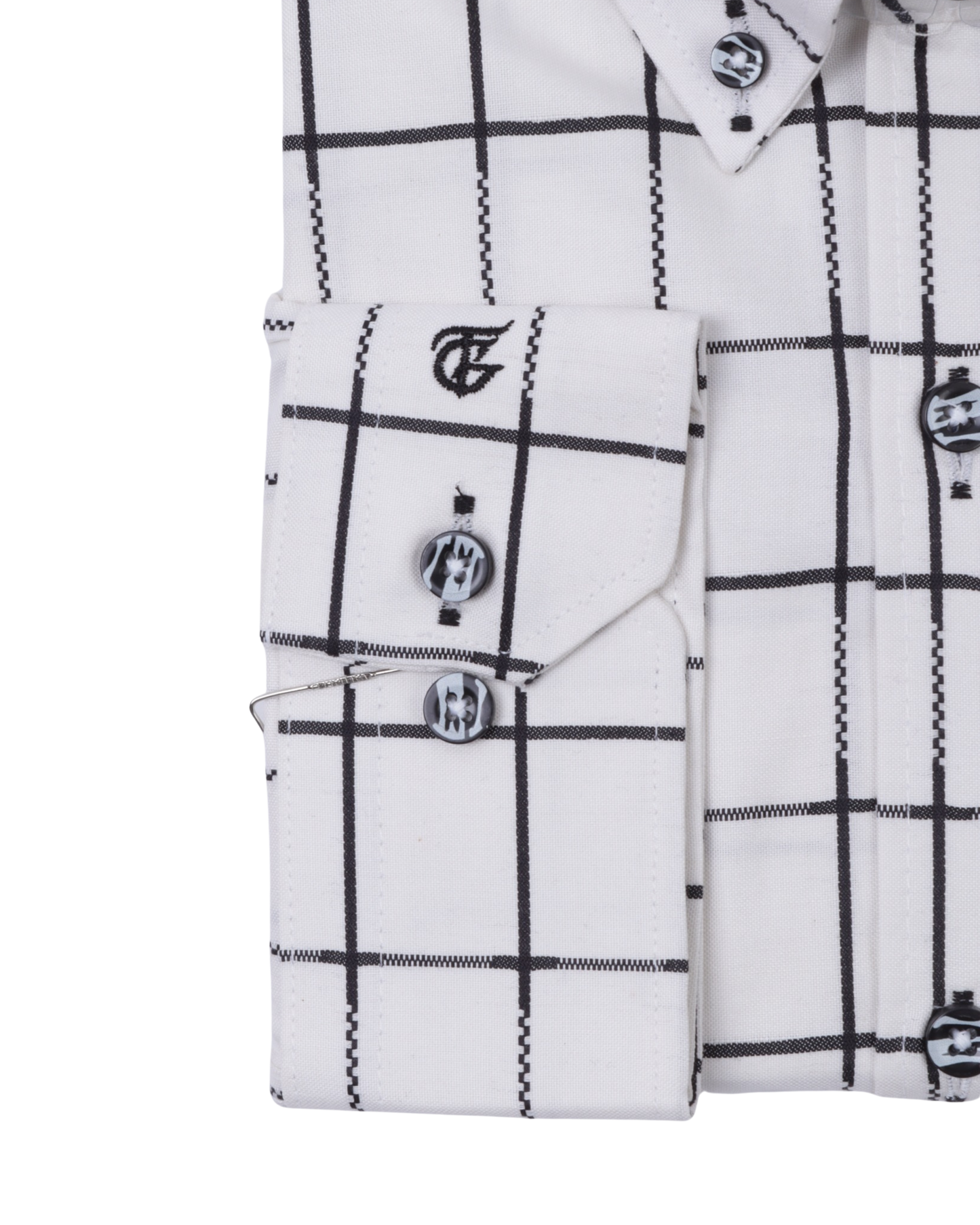 قميص كم مقاس كبير قطن