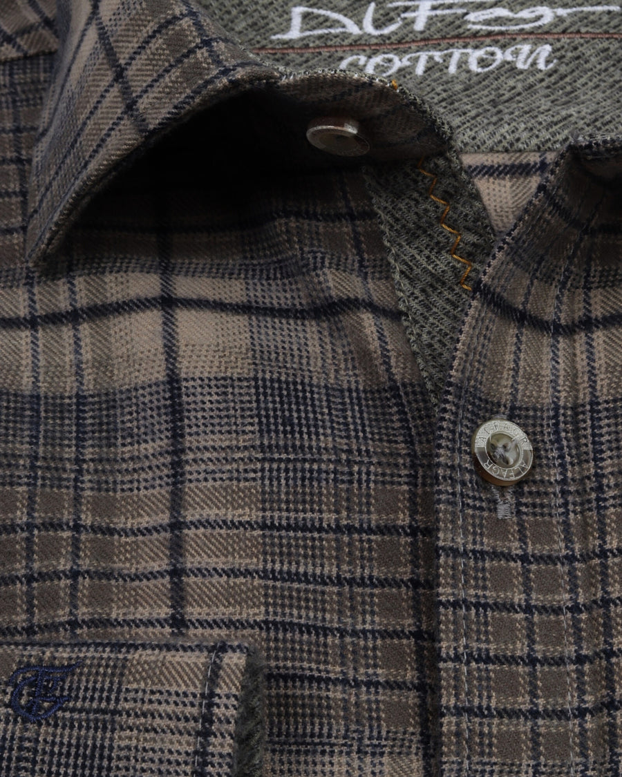 Dark Grey Wool Shirt