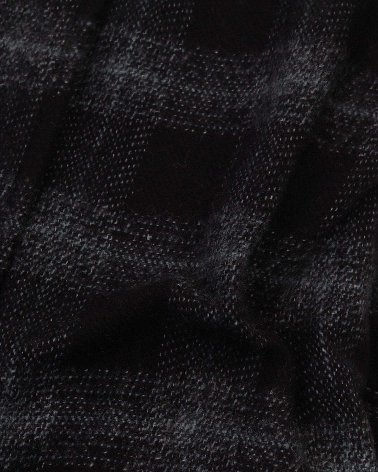 Dark Grey Wool Shirt - Big Size