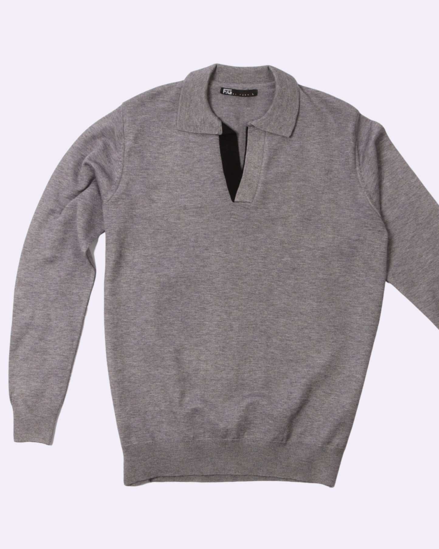 DarkGrey Polo Neck Trico