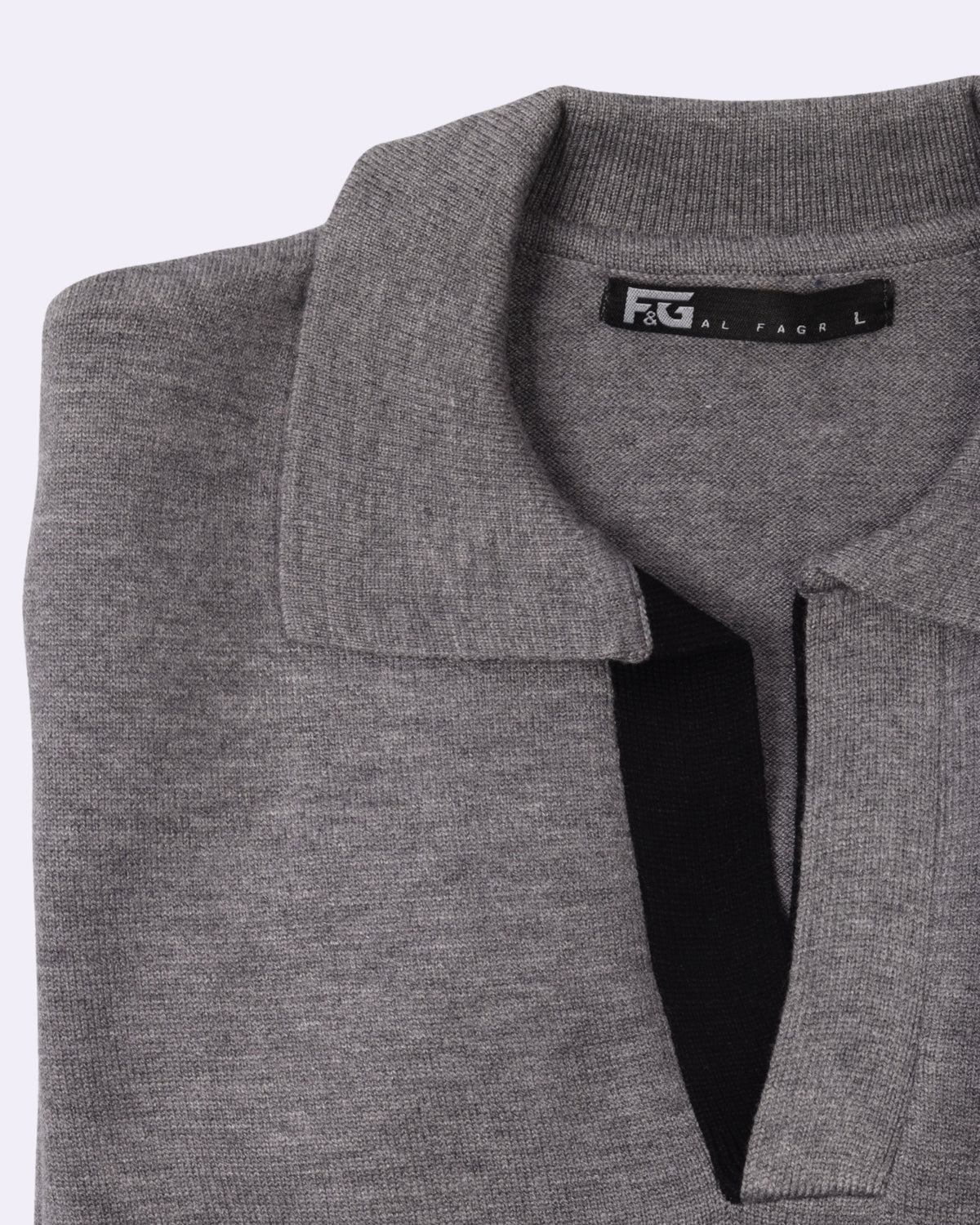 DarkGrey Polo Neck Trico