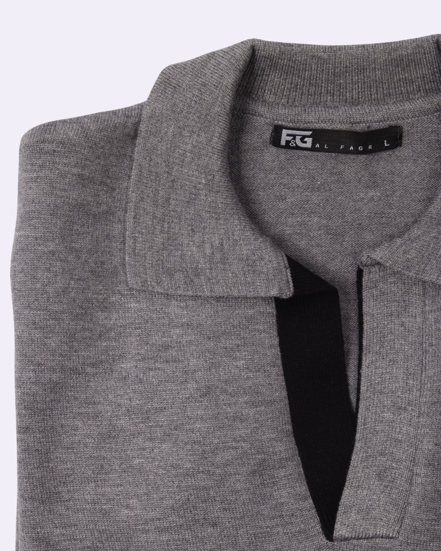 DarkGrey Polo Neck Trico