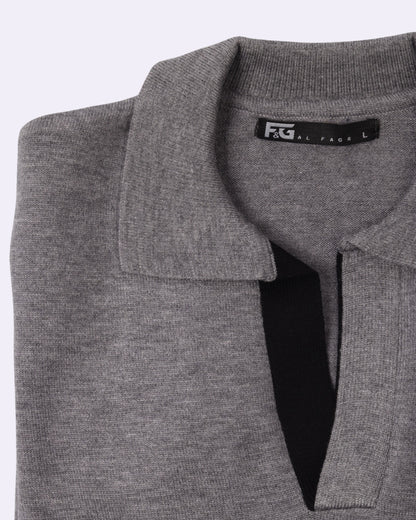 DarkGrey Polo Neck Trico