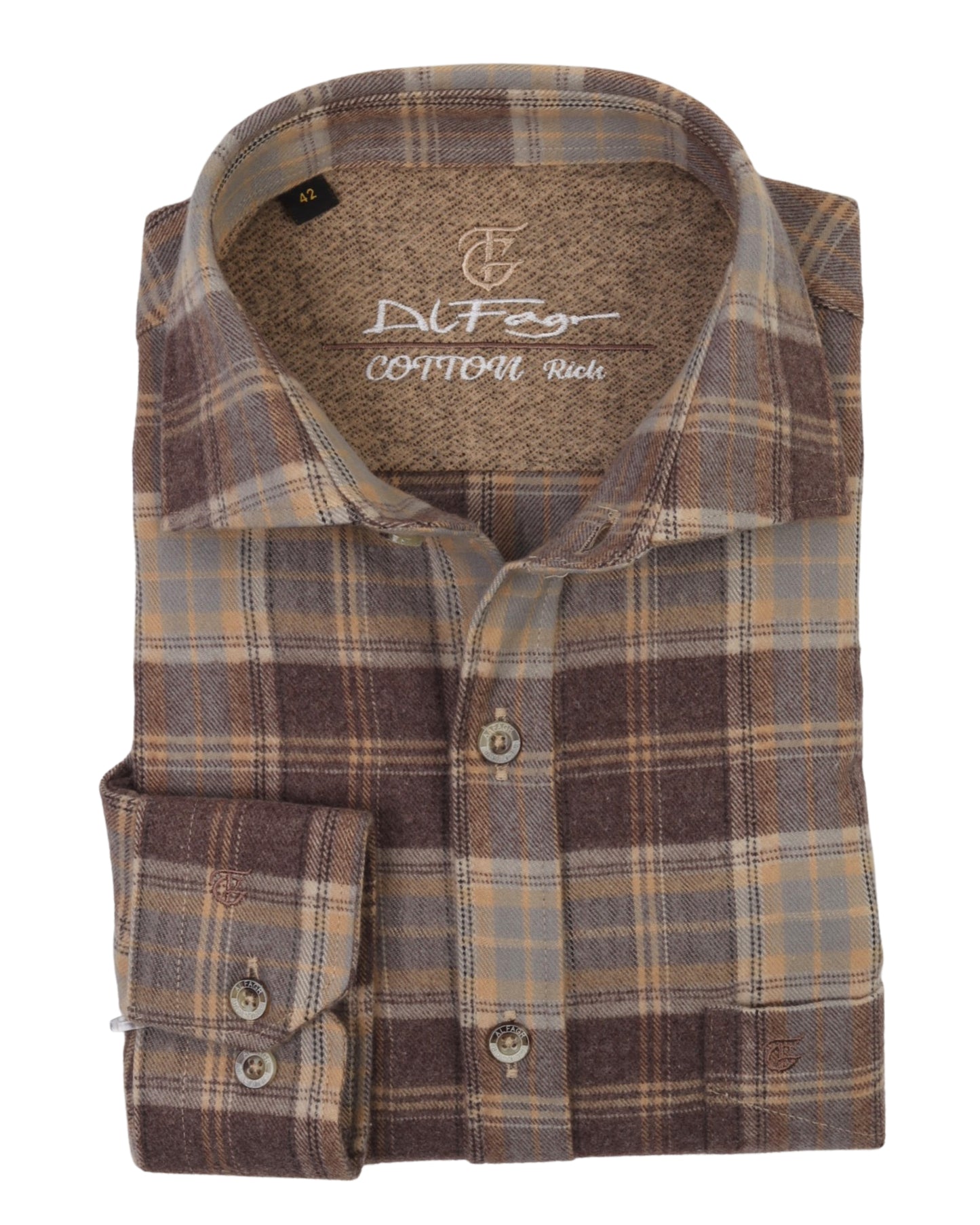 Brown Wool Shirt