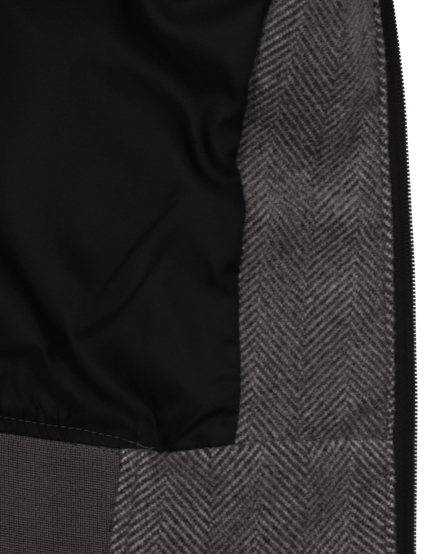 Dark Grey Wool Felt Jacket (جوخ)