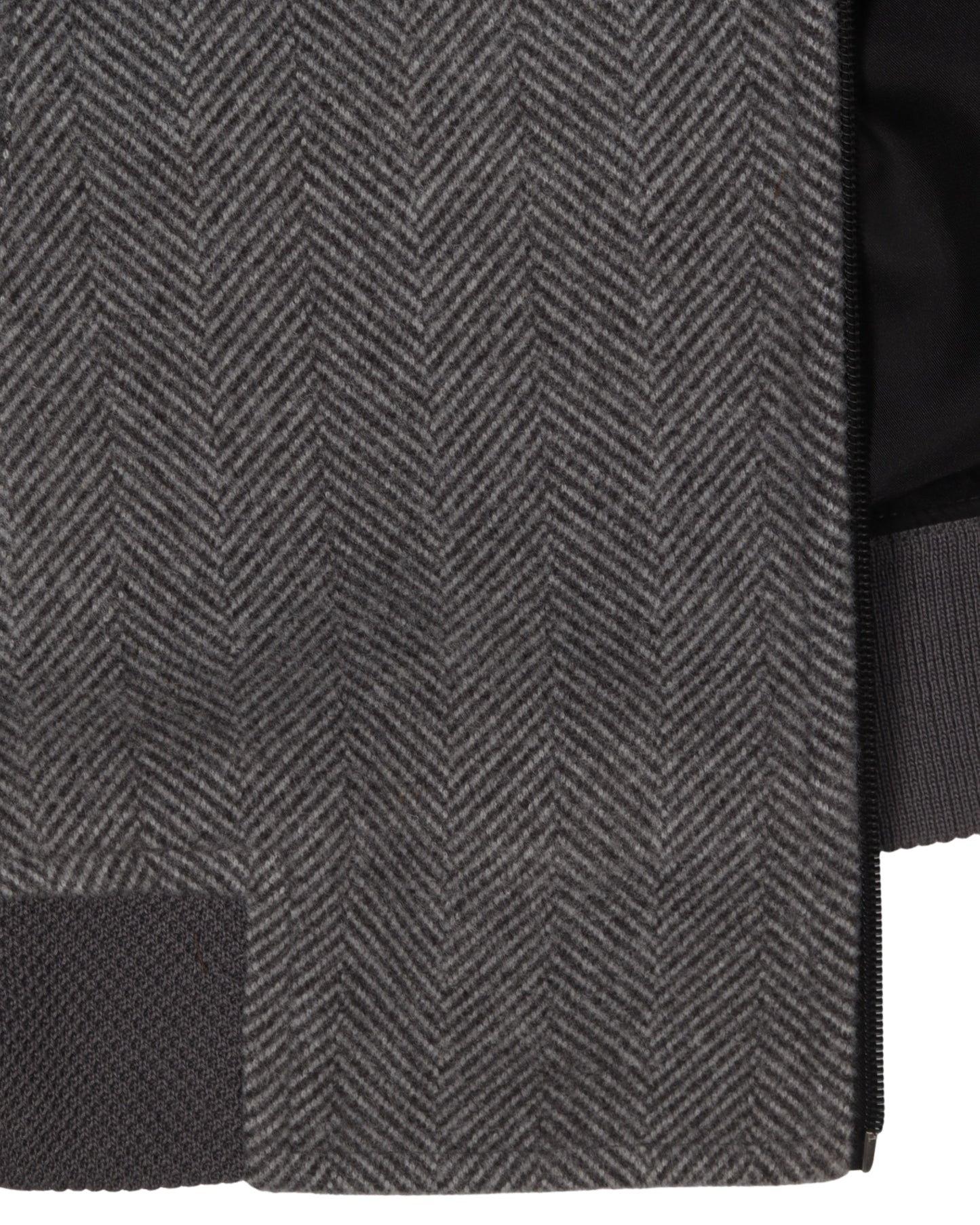 Dark Grey Wool Felt Jacket (جوخ)