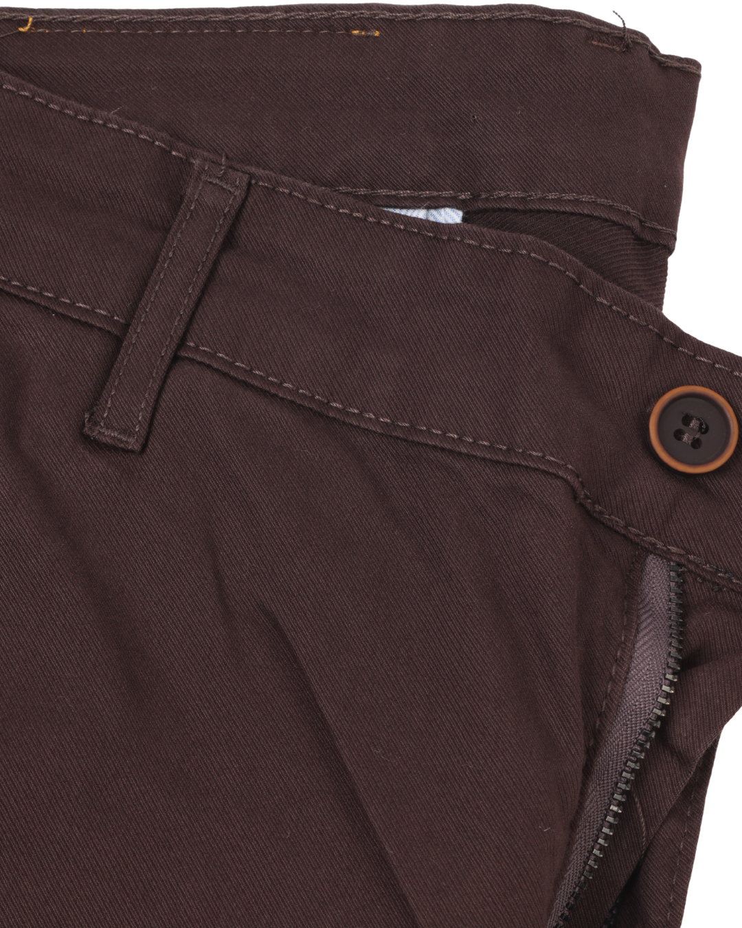 Brown Gabrdine Pants
