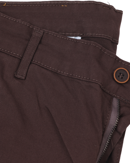 Brown Gabrdine Pants