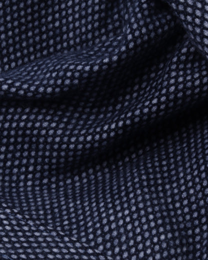 Dark Navy Wool Shirt - Big Size