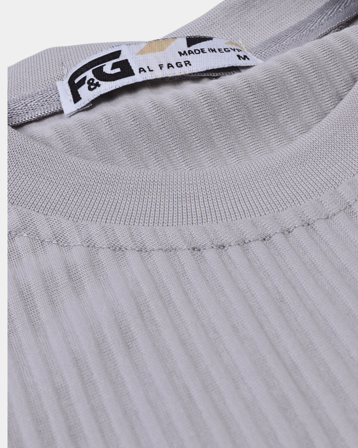 Round Ribbed T-Shirt