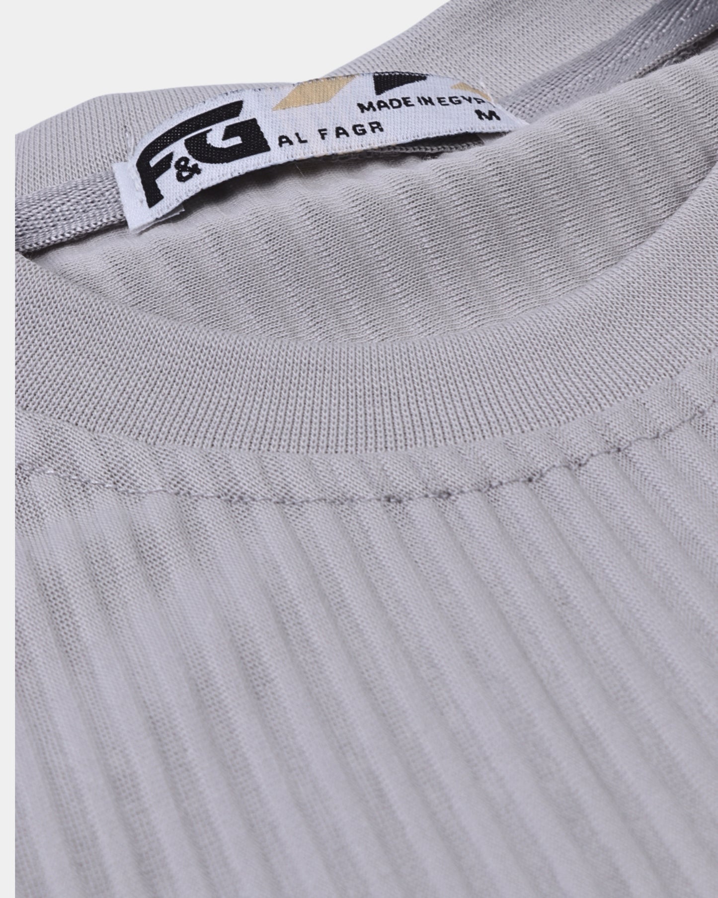Round Ribbed T-Shirt
