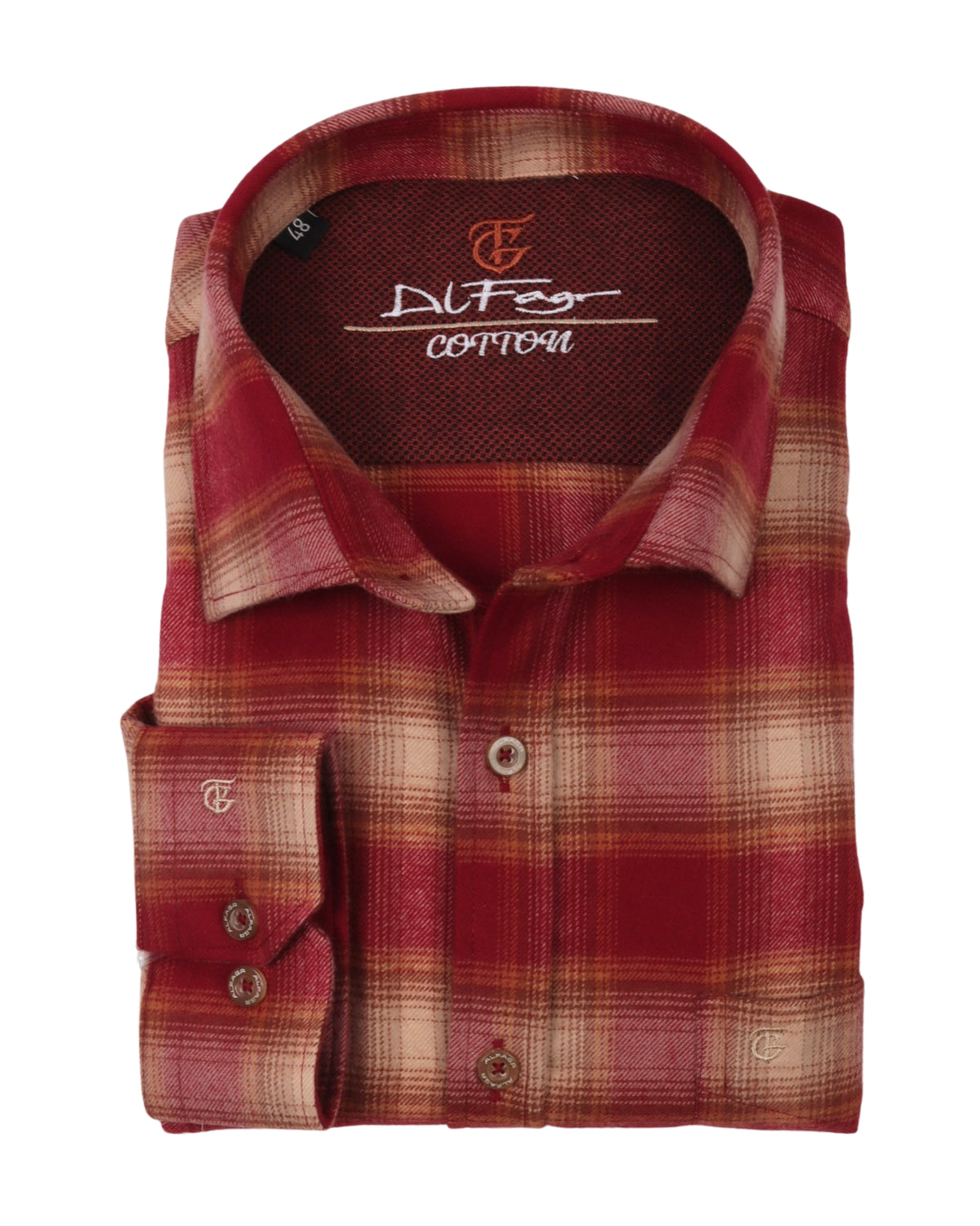 Red Wool Shirt