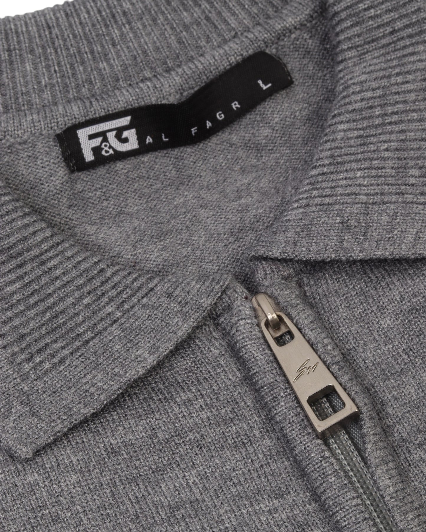 Silver Polo Neck Trico