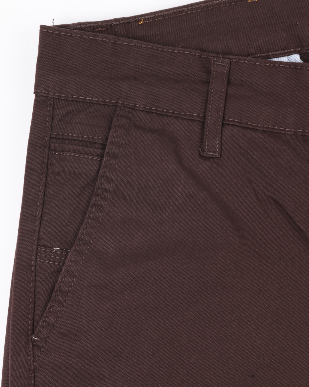 Brown Gabrdine Pants