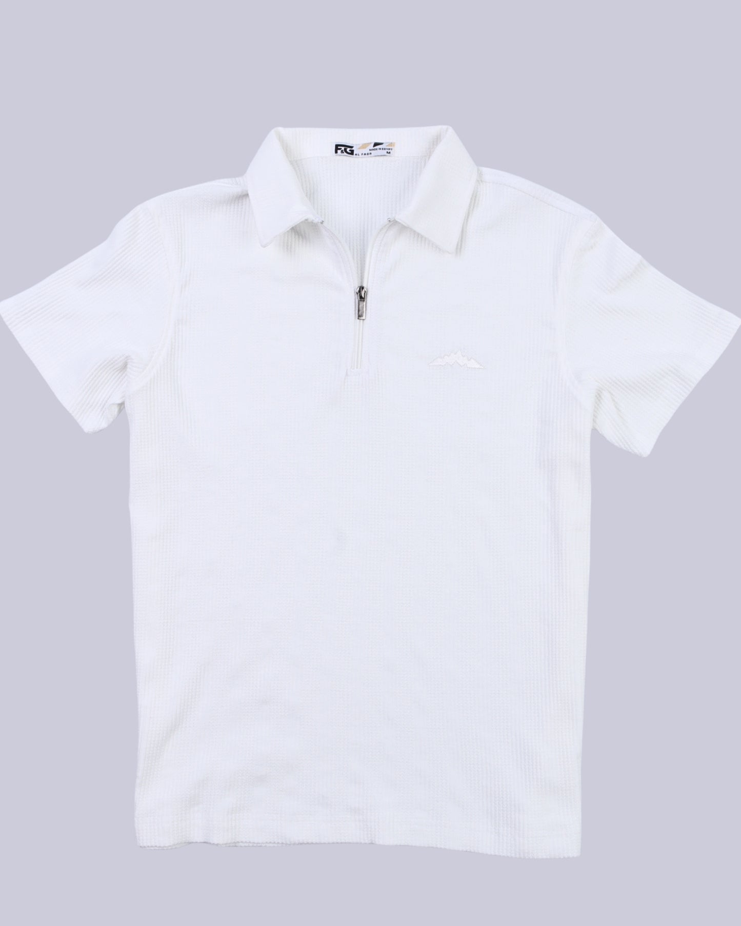 Zipper Polo Shirt