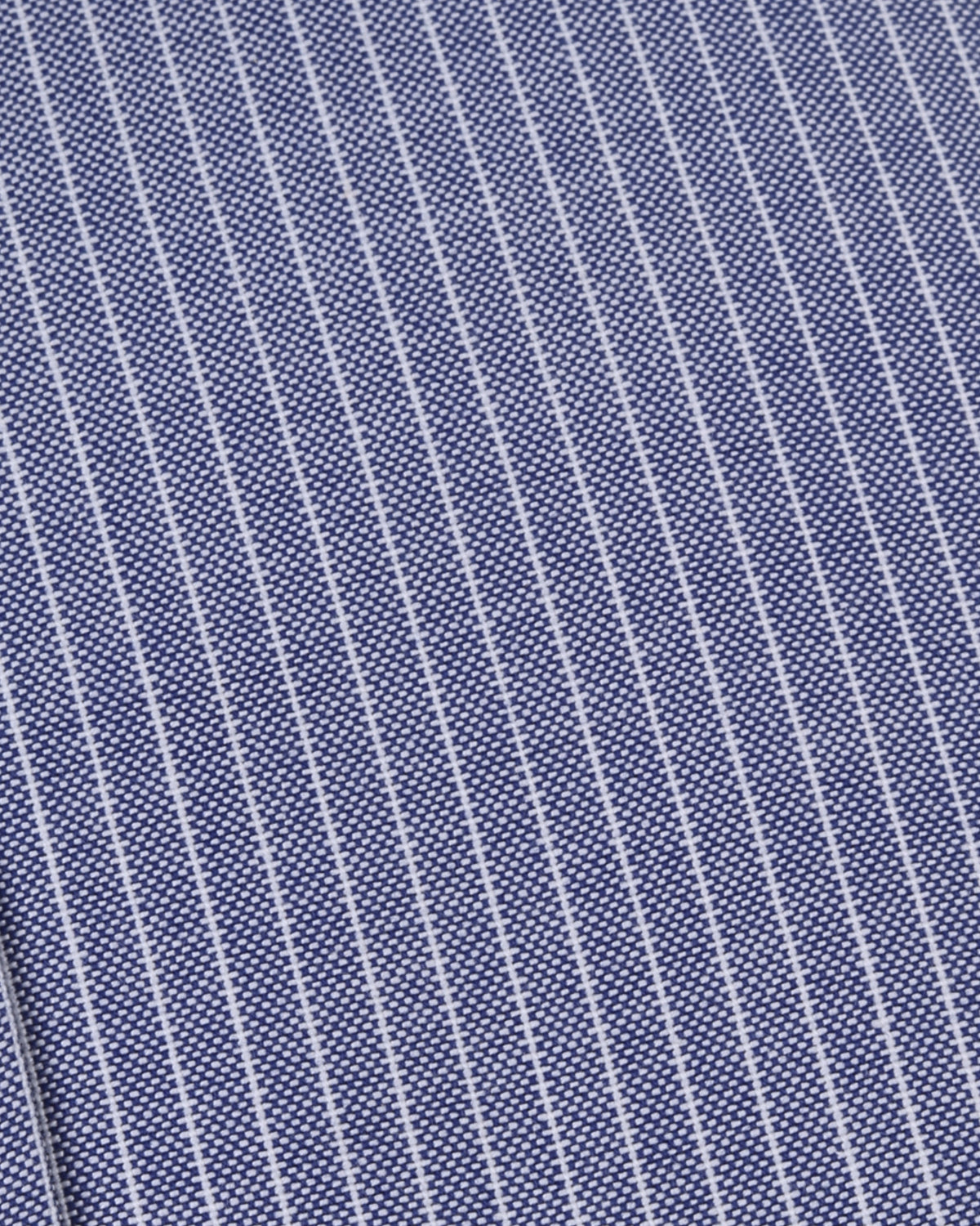 Light Blue Pinstripe Cotton Long Sleeve Shirt