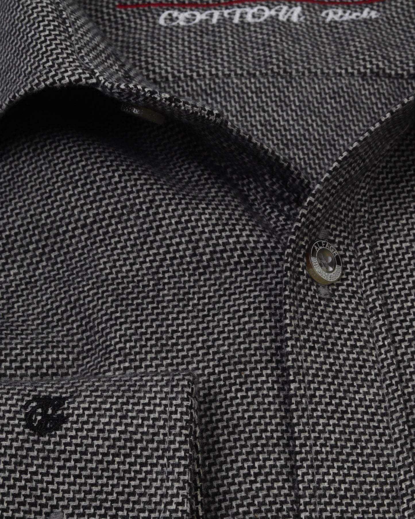Dark Grey Wool Shirt