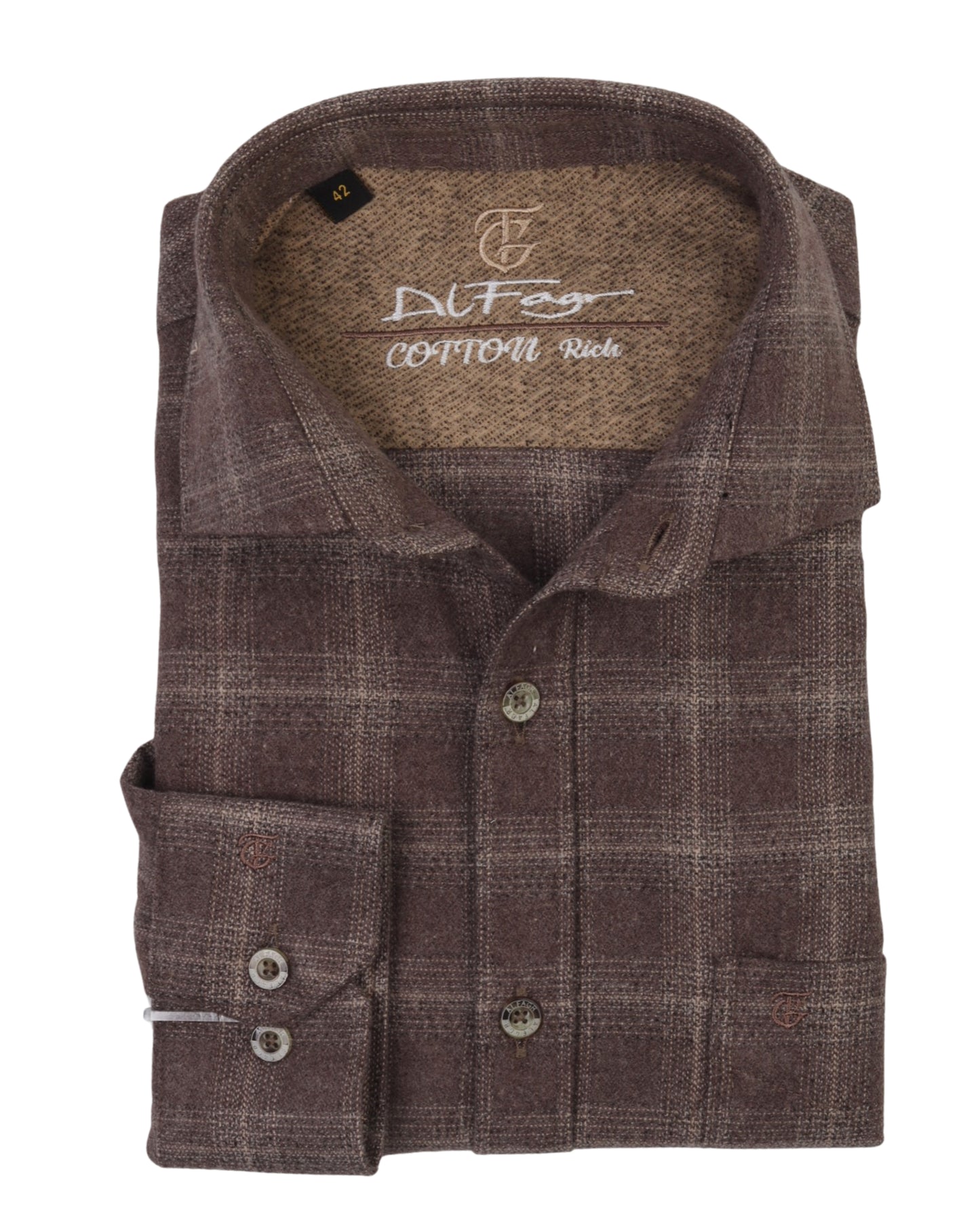 Brown Wool Shirt