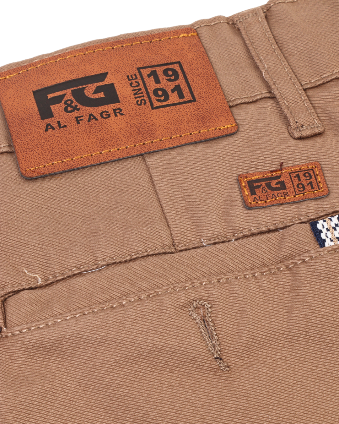 Warm Beige Gabrdine Pants