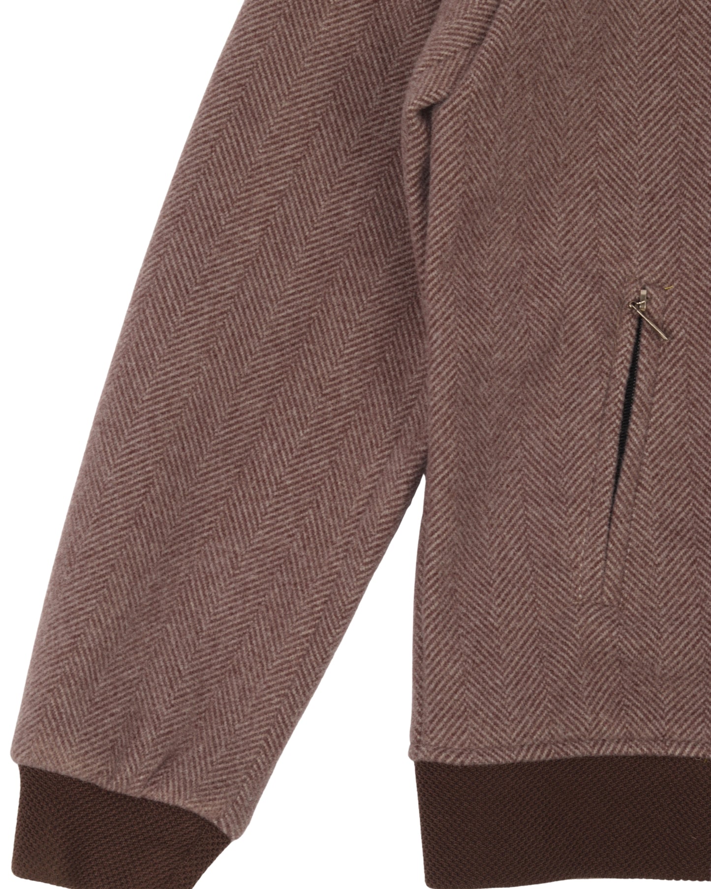 Brown Wool Felt Jacket (جوخ)