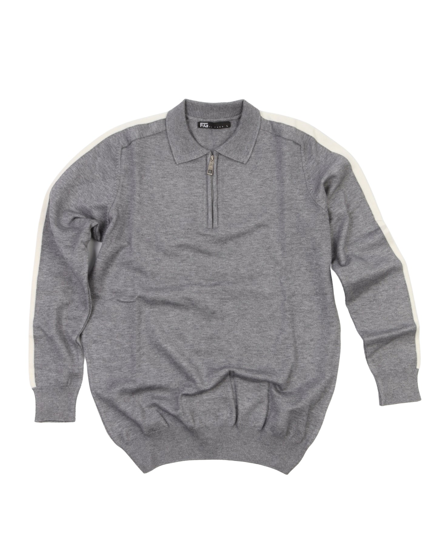 Silver Polo Neck Trico