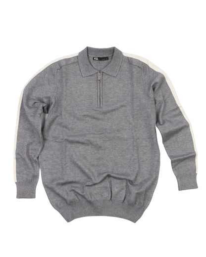 Silver Polo Neck Trico
