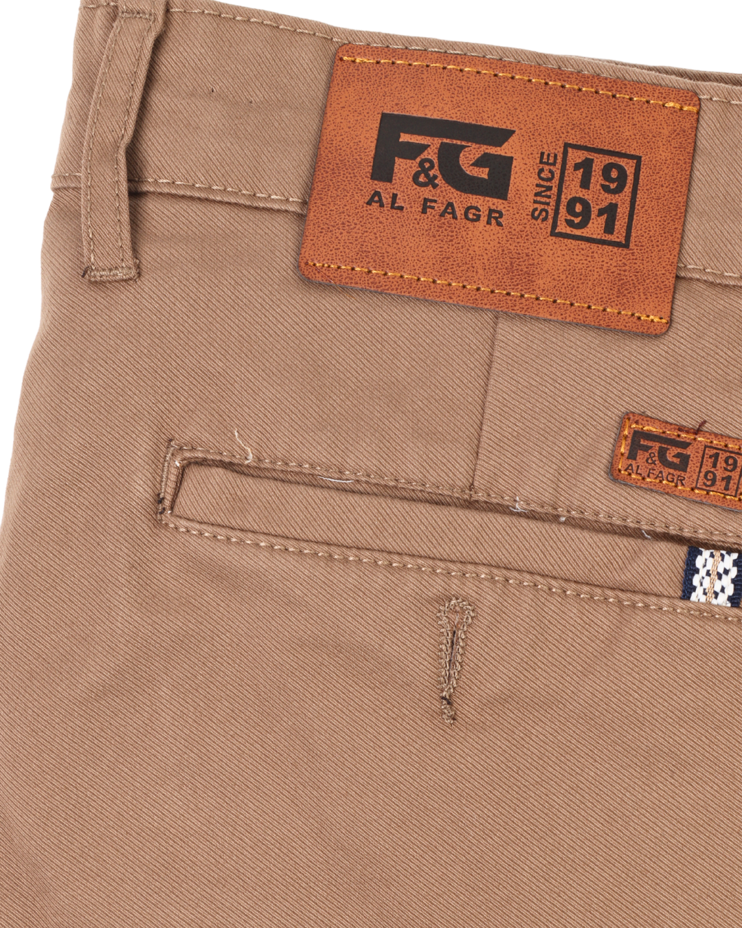 Warm Beige Gabrdine Pants