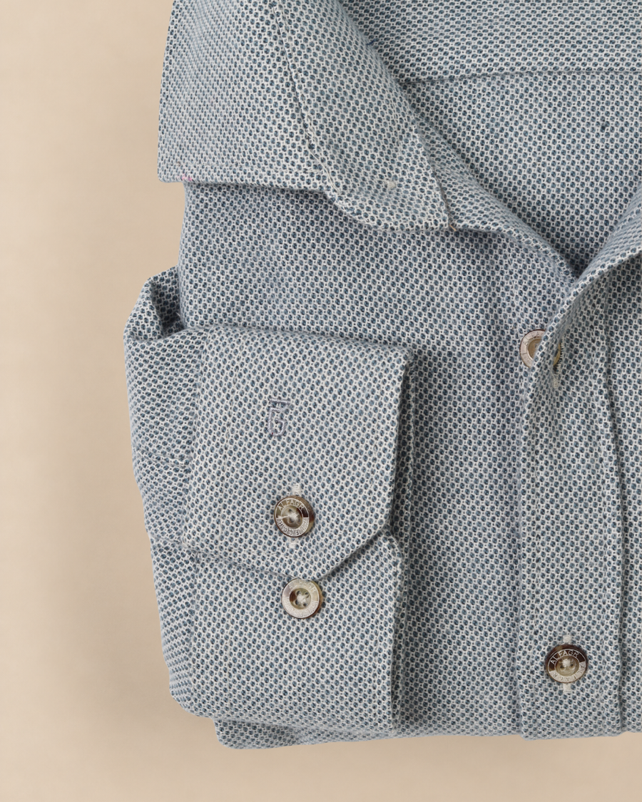 wool shirt cotton - BigSize