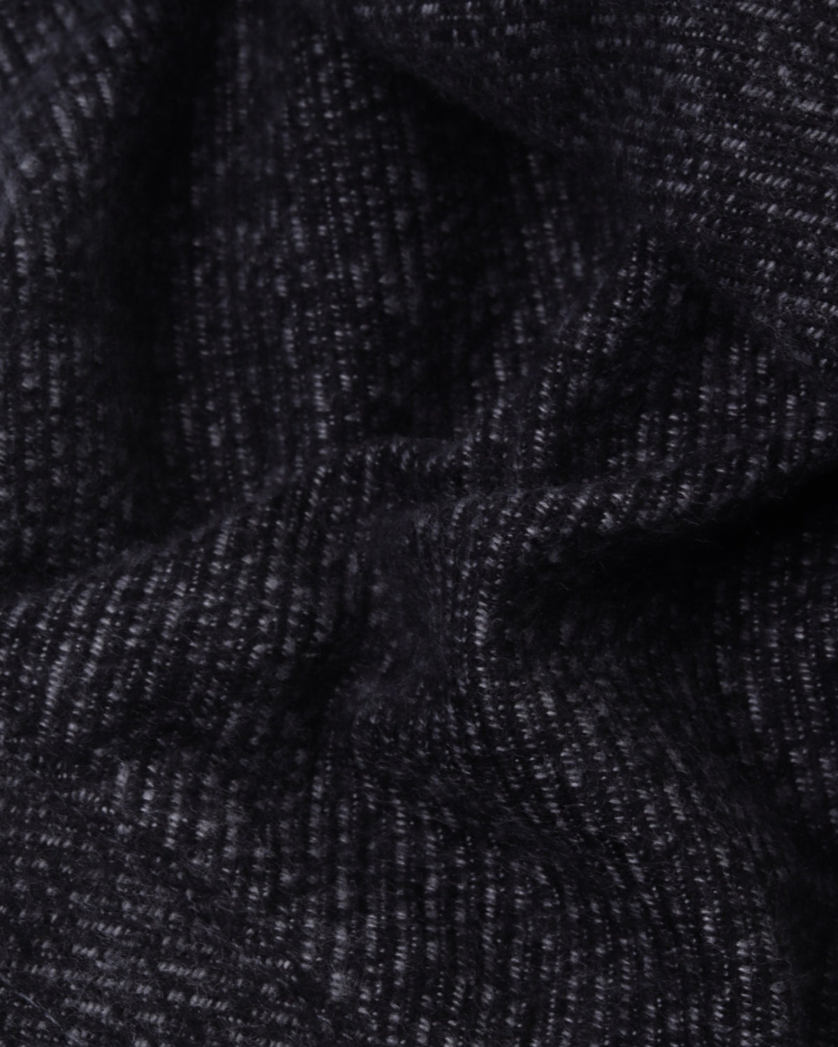 Dark Grey Wool Shirt - Big Size