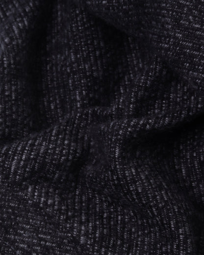 Dark Grey Wool Shirt - Big Size