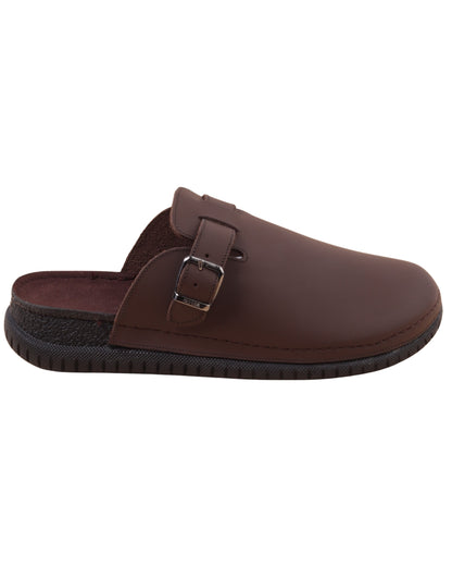 Men’s Classic Buckle Slippers
