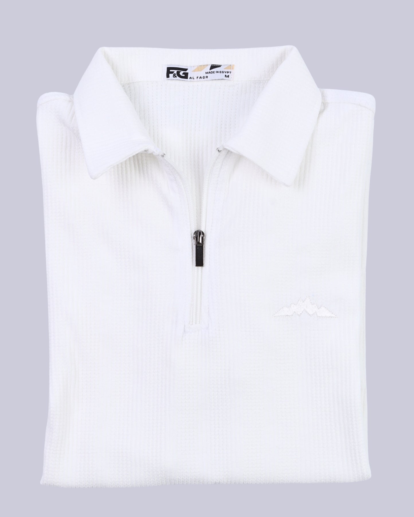Zipper Polo Shirt