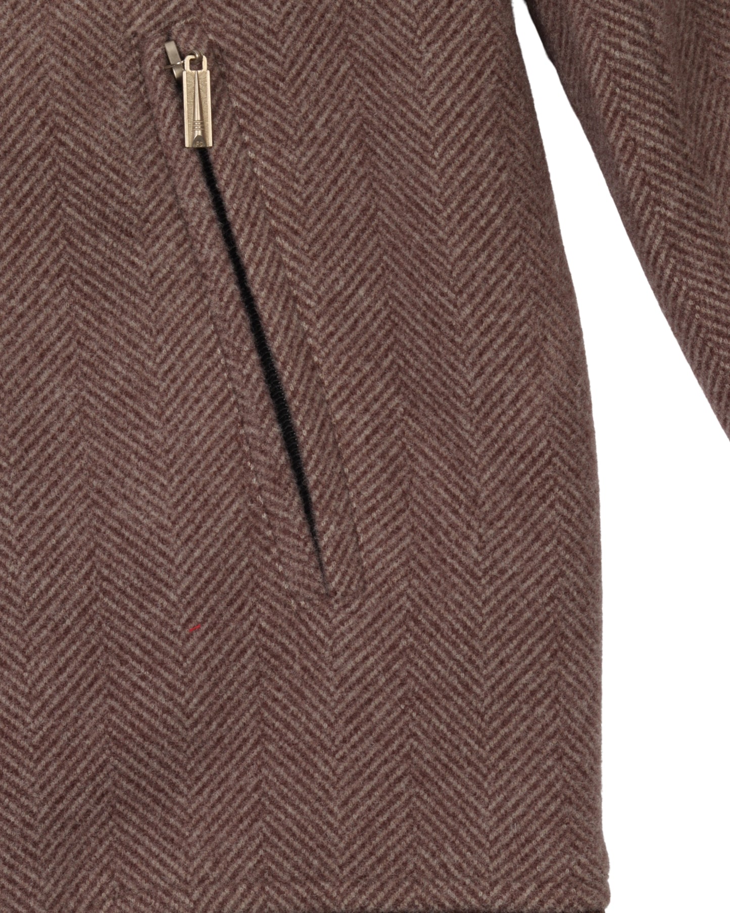 Brown Wool Felt Jacket (جوخ)