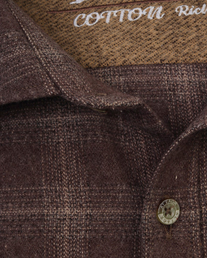 Brown Wool Shirt
