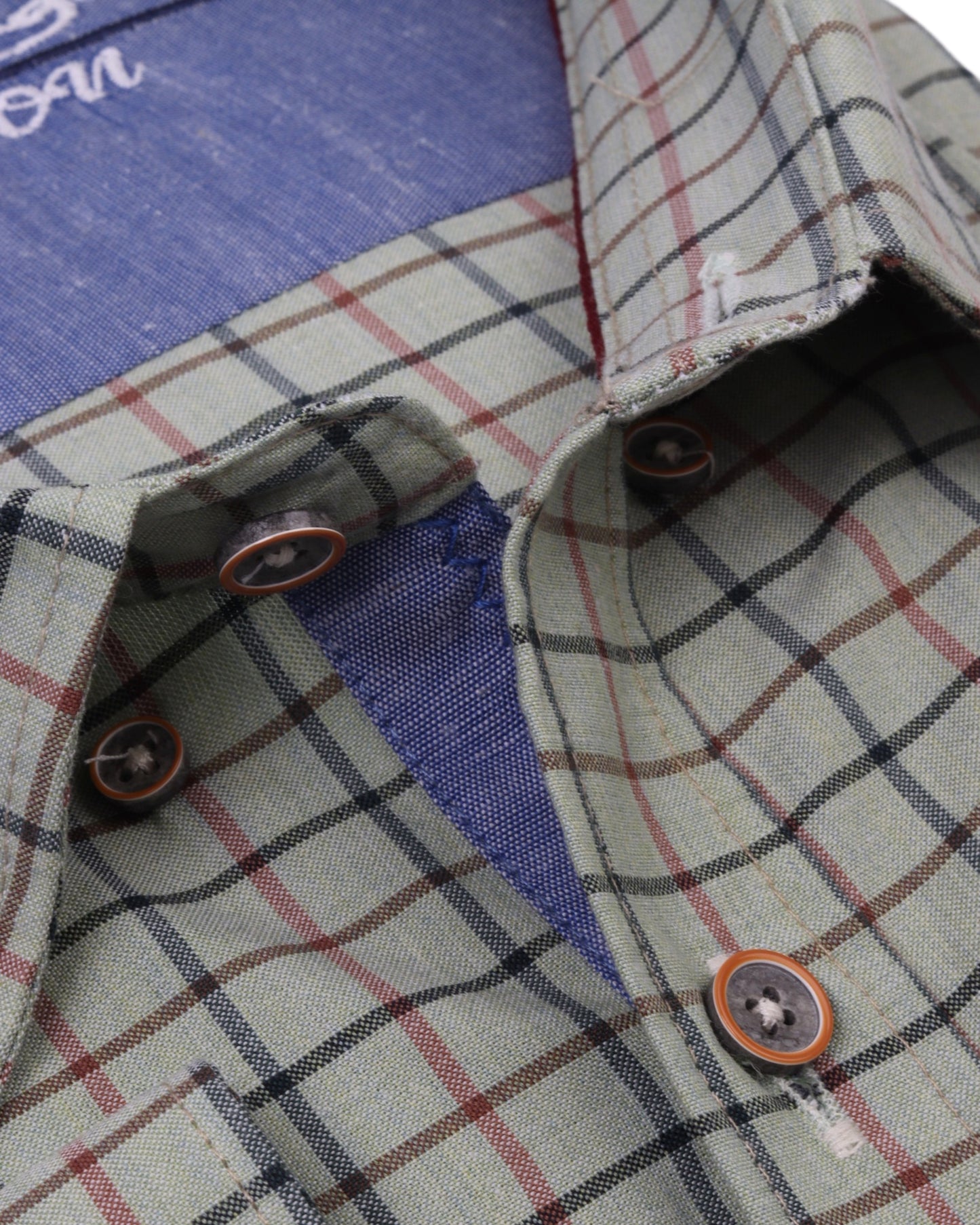 MintGreen Long Sleeve Shirt Pure Cotton - BigSize