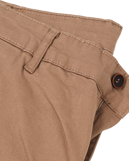 Warm Beige Gabrdine Pants