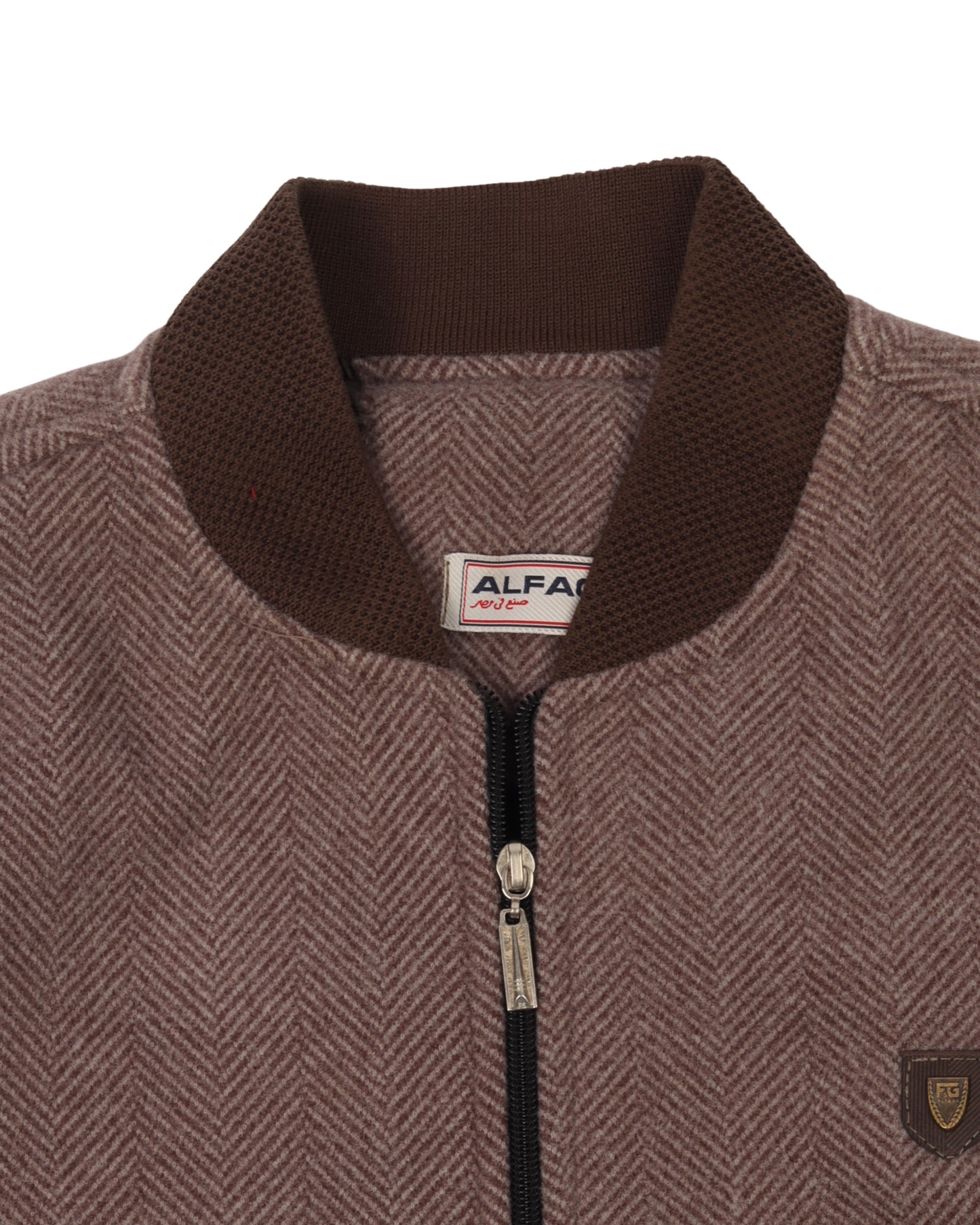 Brown Wool Felt Jacket (جوخ)