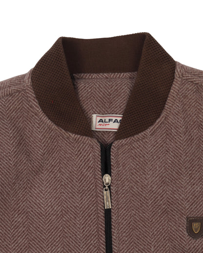 Brown Wool Felt Jacket (جوخ)